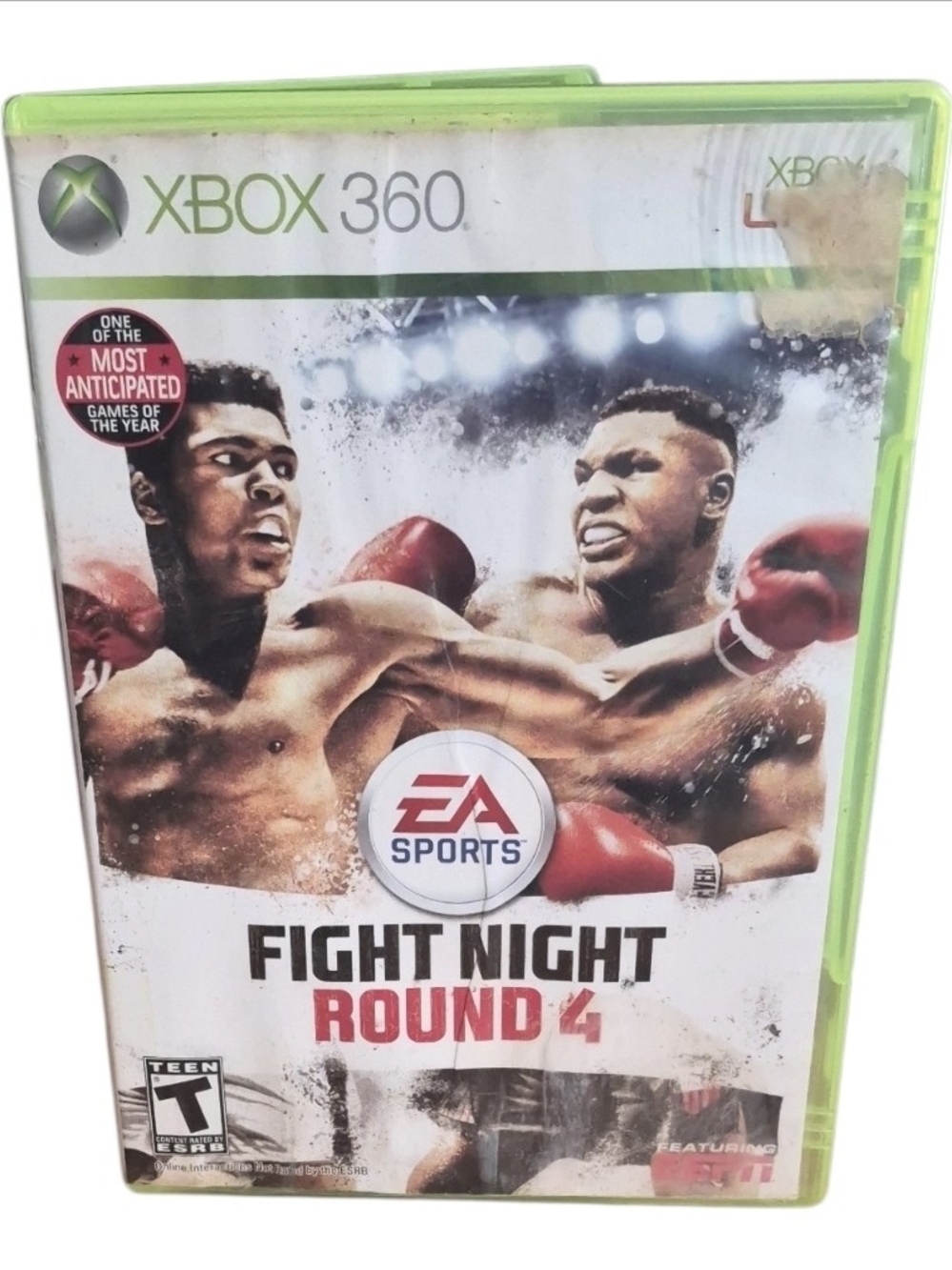 Microsoft Xbox 360 Fight Night Round 4 - White, Green, Red